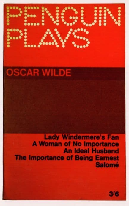 Penguin Plays Oscar Wilde 1964 Book Postcard