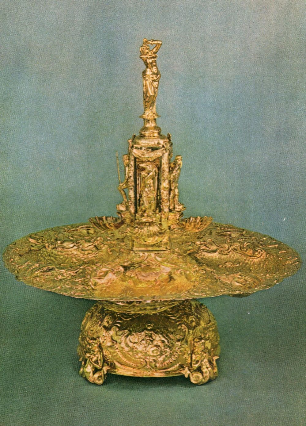 Perfume Incense Burner Presented to King Charles II Postcard