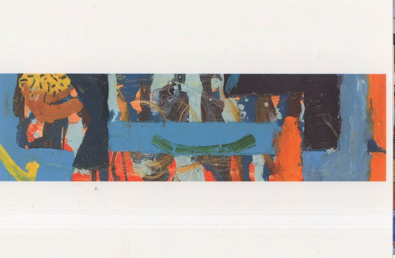 Peter Dickinson Katsu Painting Japanese Art Exhibition Postcard
