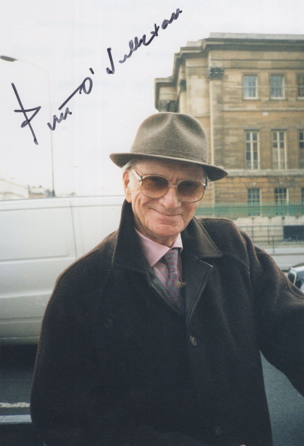 Peter O'Sullevan Horse Racing Commentator Hand Signed Photo