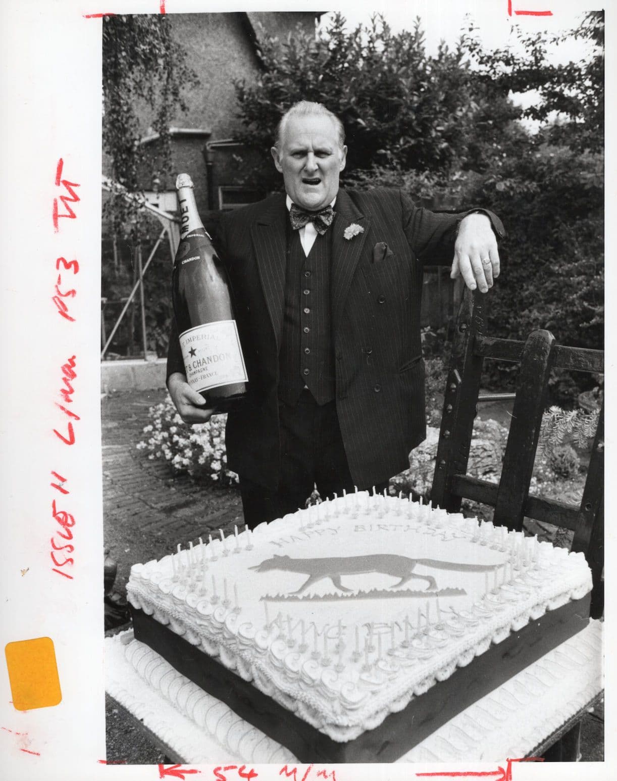 Peter Vaughan Of Game Thrones in The Fox Cake 1980 Show TV Times Press Photo