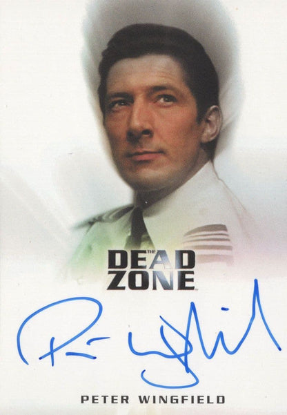 Peter Wingfield The Dead Zone Autograph Signed Photo Card