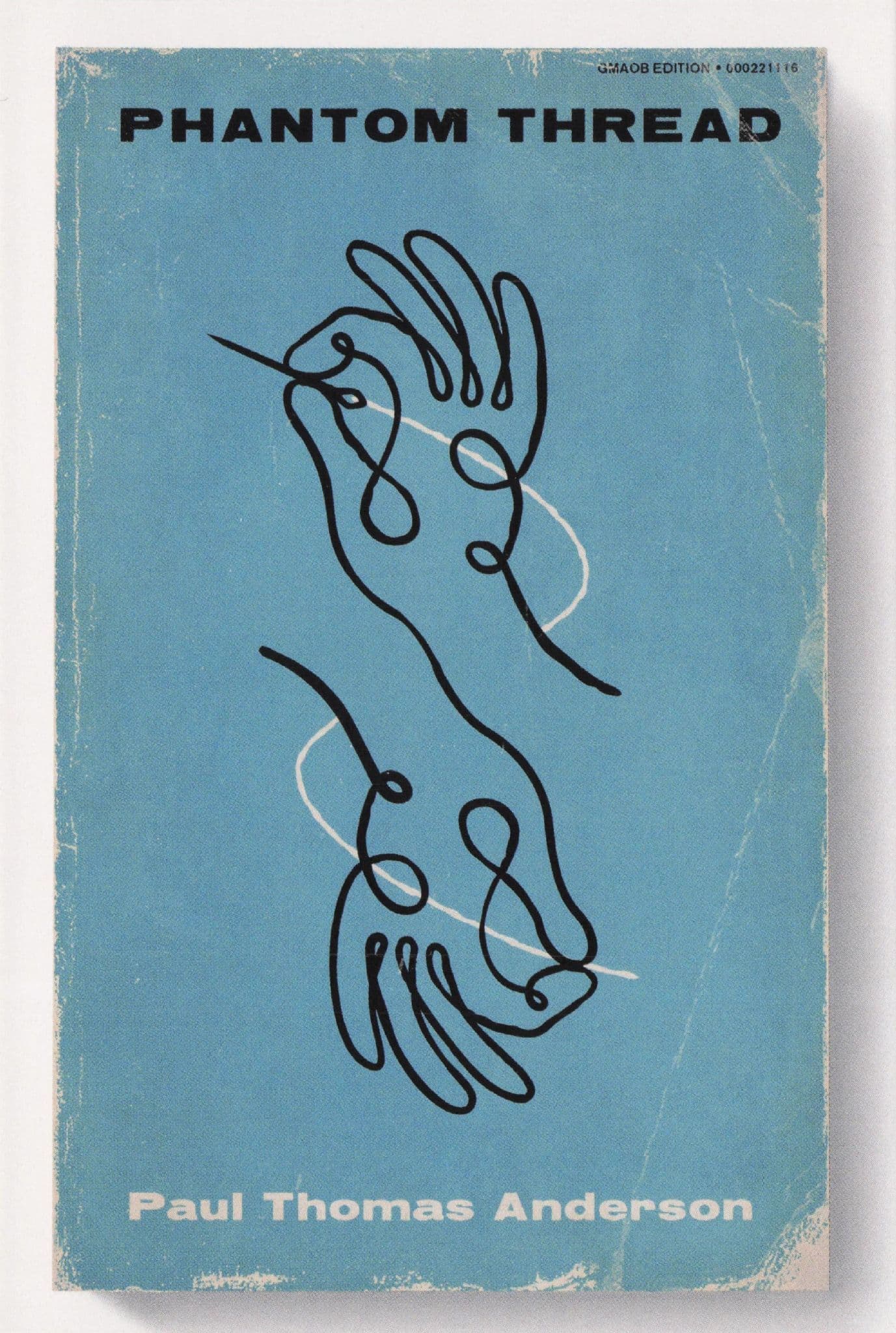 Phantom Thread Paul Thomas Anderson Film Movie As Rare Old Book Cover Postcard