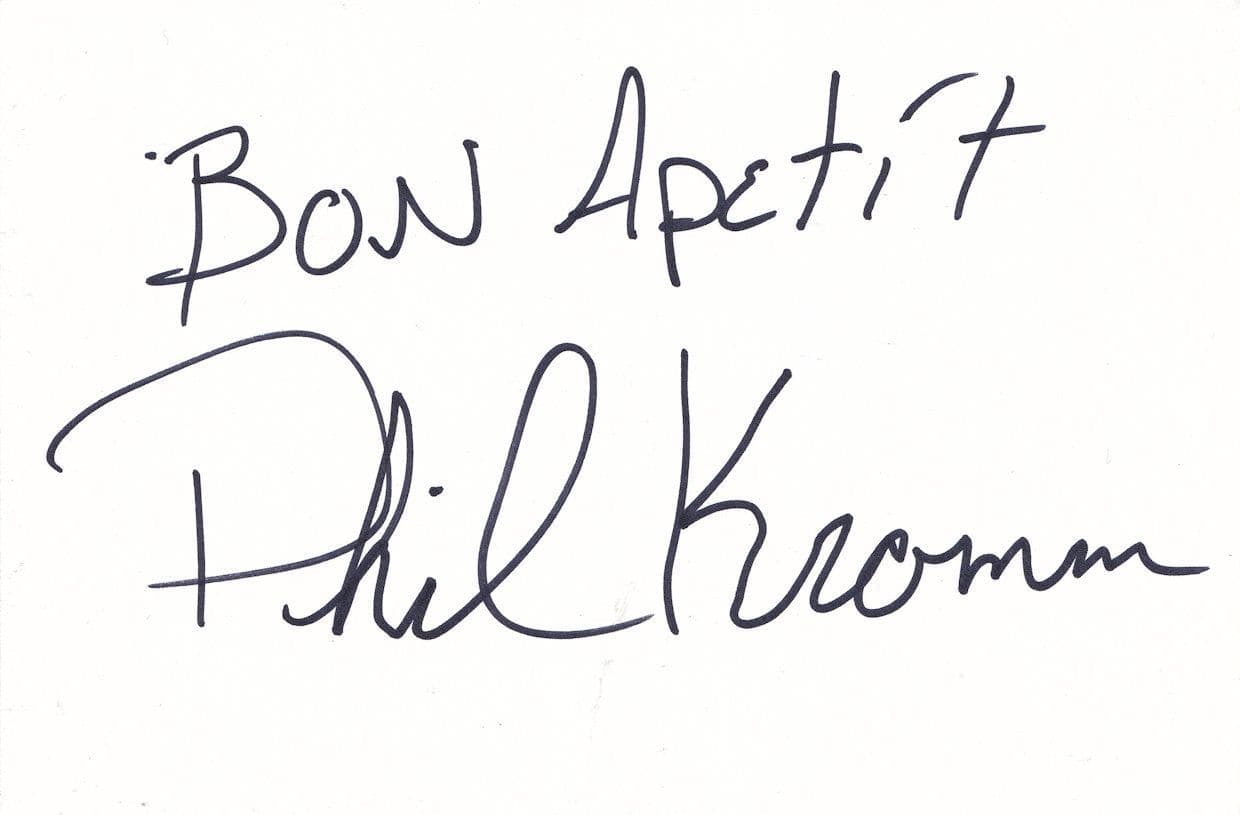 Phil Kromm Ice Road Truckers Hand Signed Photo