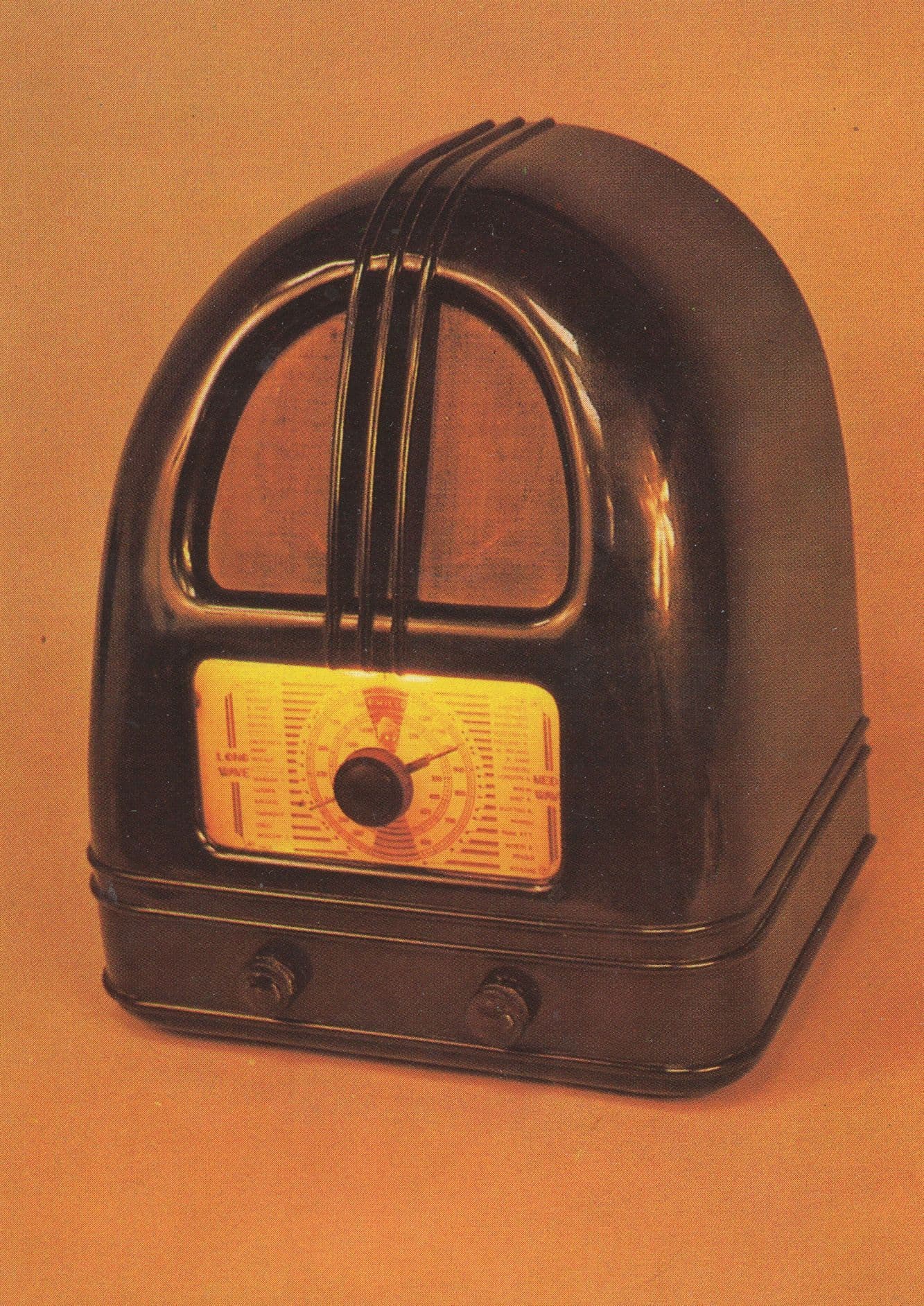 Philco Antique Radio Yorkshire Peoples Set 444 Postcard