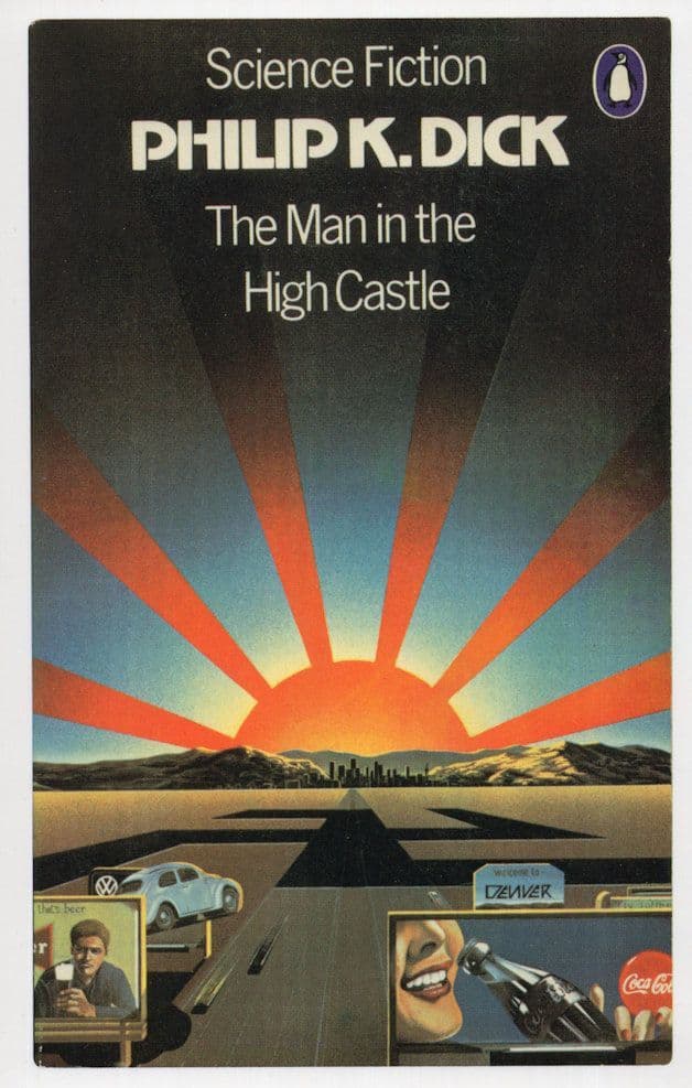 Philip Dick The Man In The High Castle 1976 Book Postcard