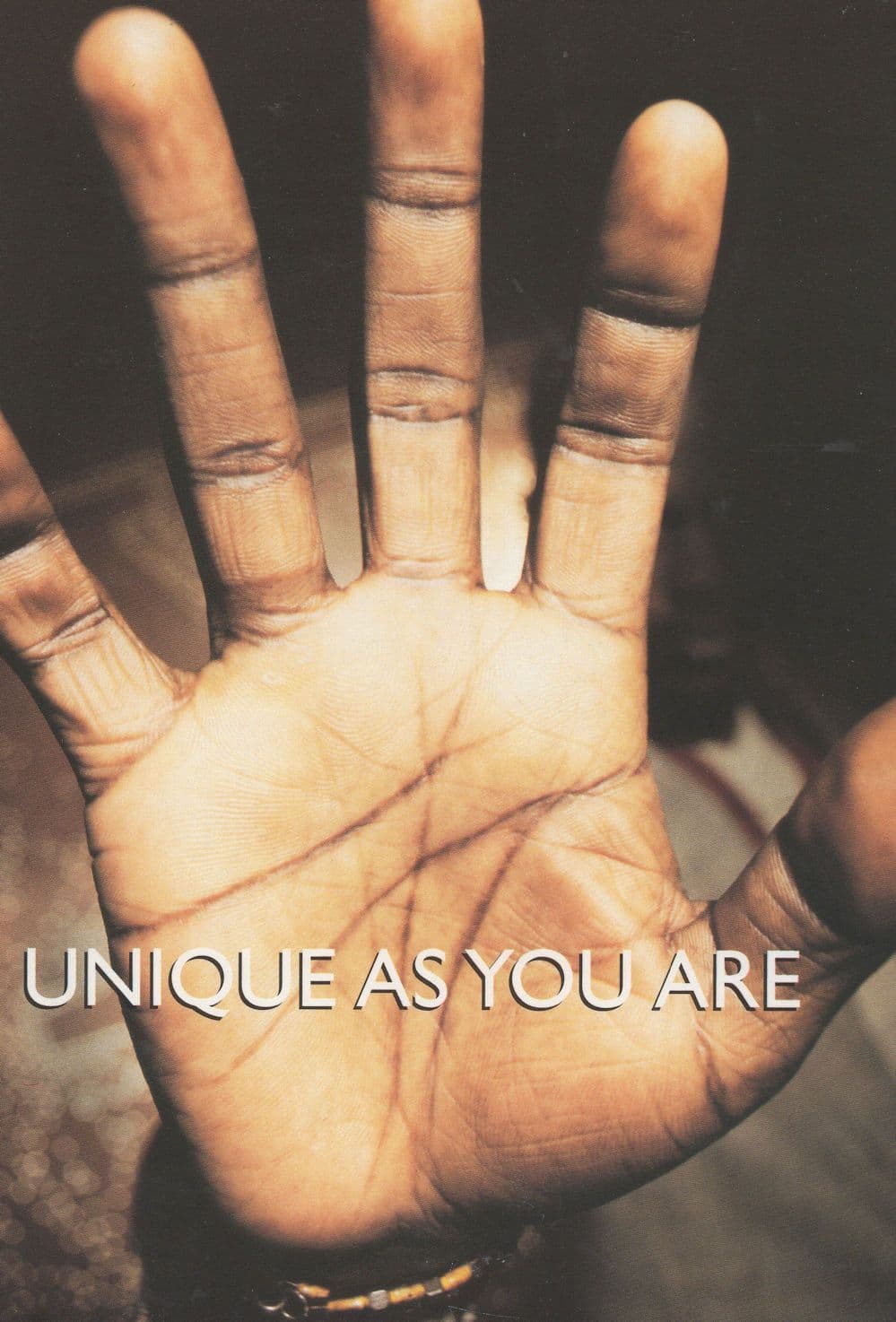Philips CD Recorder Player Palmistry Unique Advertising Postcard