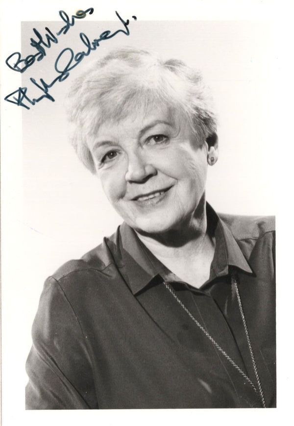 Phyllis Calvert Vintage Historic Actress Hand Signed Photo – Postcard ...