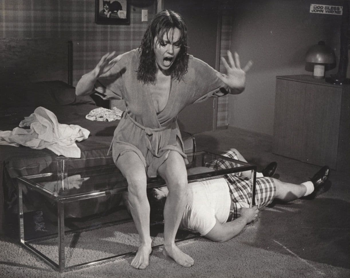Phyllis Davis The Choirboys Film 10x8 Monochrome Publicity Photo