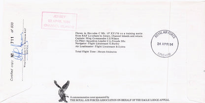 Picture Postcards Brighton Squadrons Of The Royal Air Force Hand Signed FDC