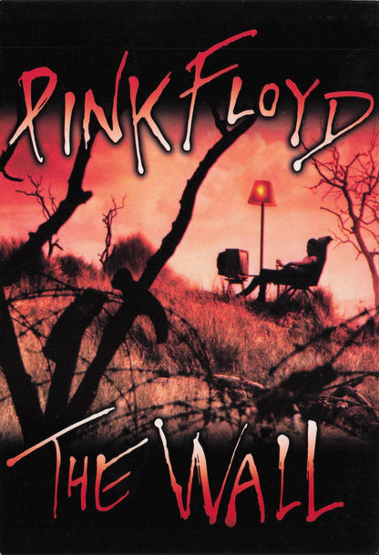 Pink Floyd Classico The Wall San Fransisco Rare Poster Postcard