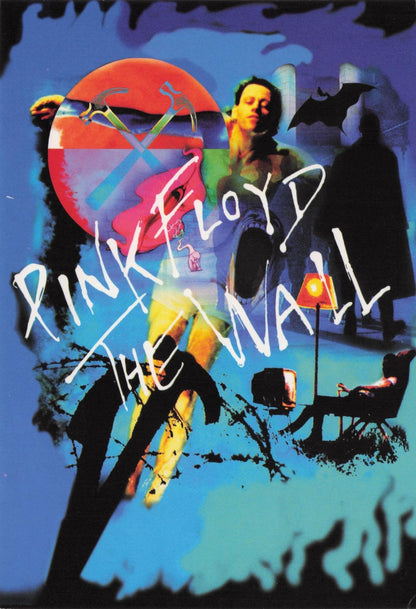 Pink Floyd Classico The Wall San Fransisco USA Rare Poster Postcard