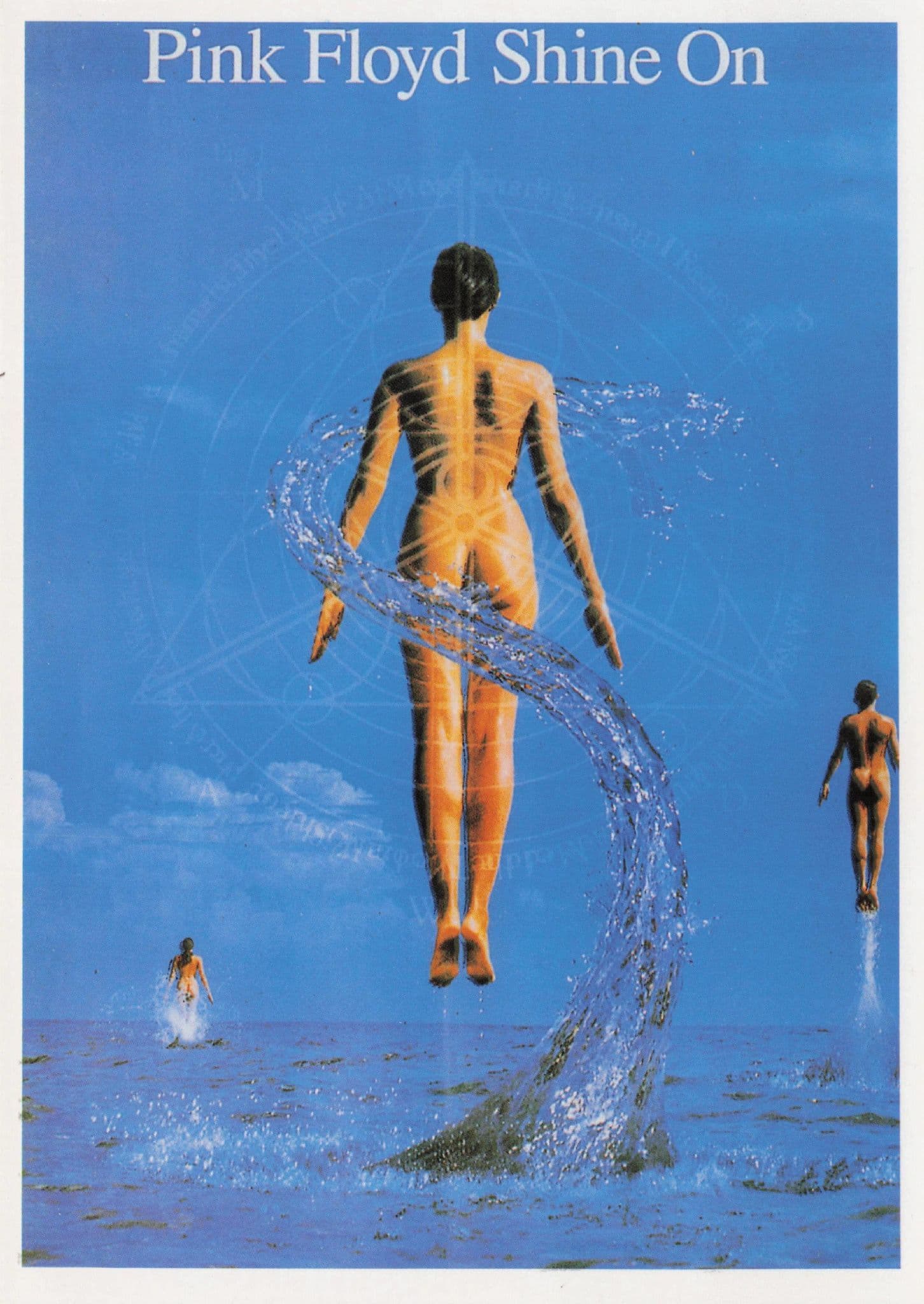 Pink Floyd Shine On Poster Art Postcard