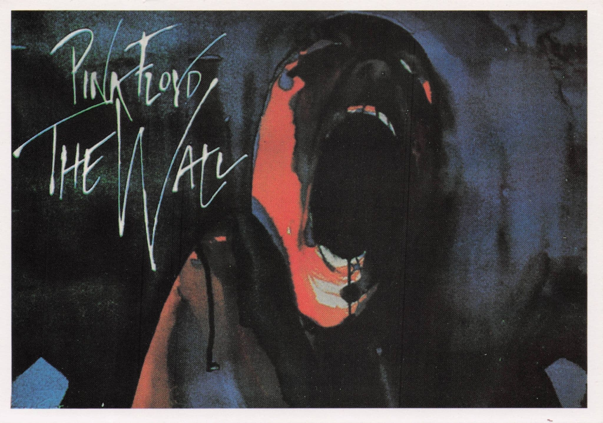 Pink Floyd The Wall Poster Art Postcard