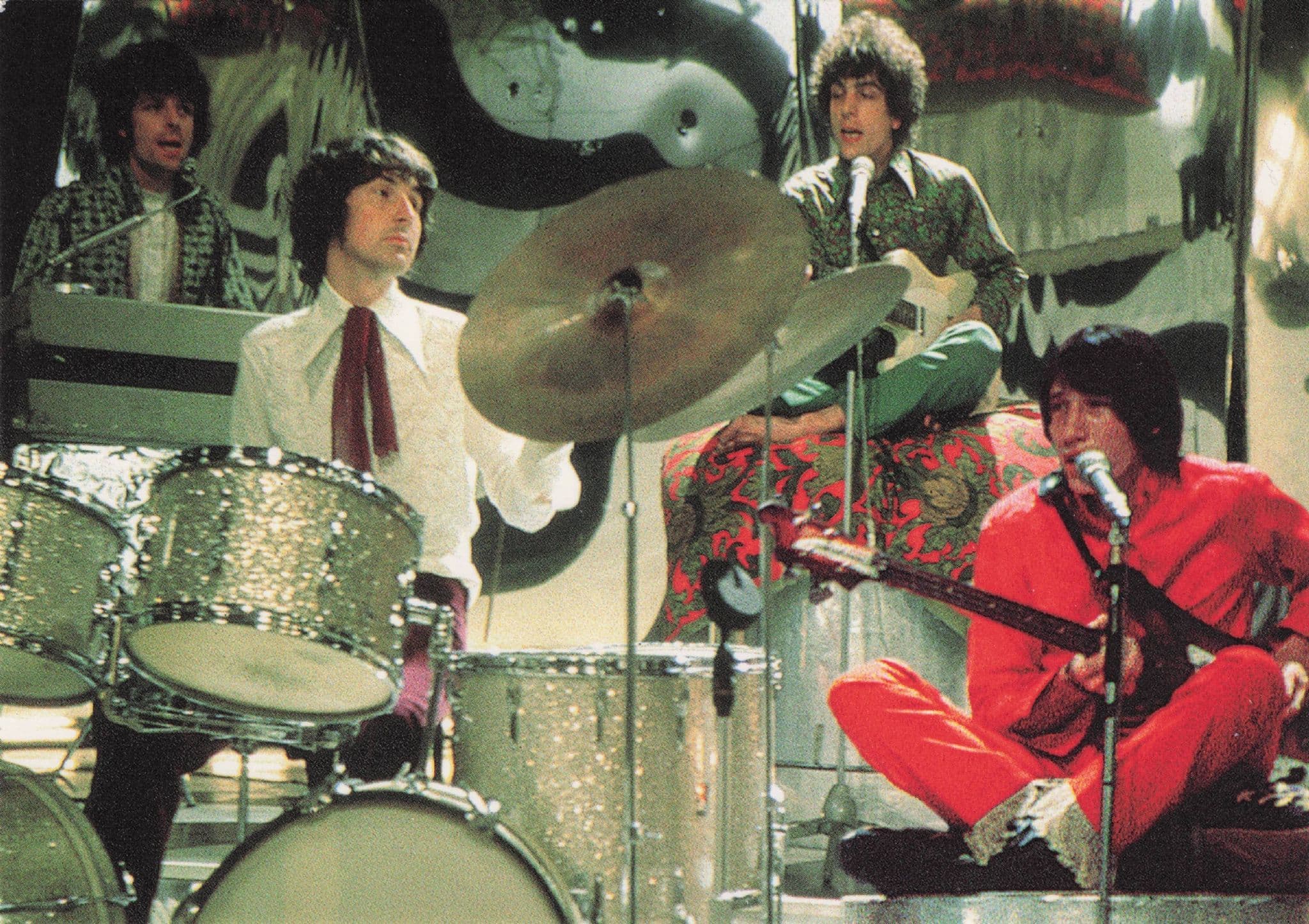 Pink Floyd Vintage Psychedelic Early Live Concert Reflex Music Rare Postcard