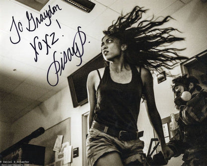 Pisay Pao Z Nation Film Actress Stunning 10x8 Hand Signed Photo & LETTER