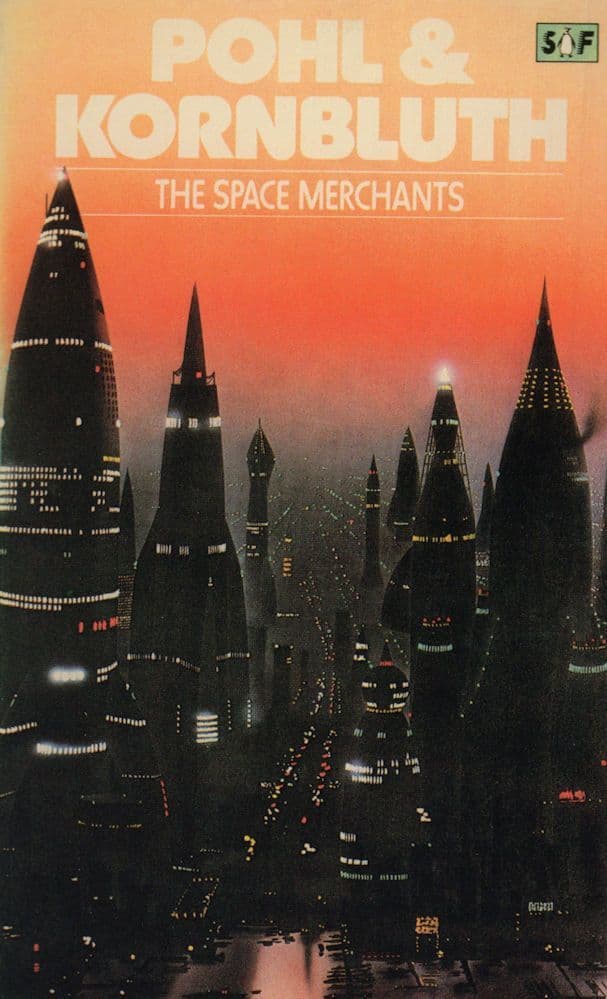 Pohl & Kornbluth The Space Merchants 1979 Book Postcard