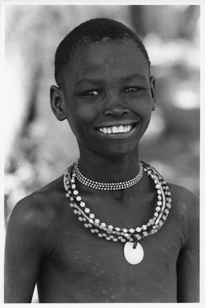 Pokot Kenyan Boy With Jewellery African Book Author 9x7 Photo