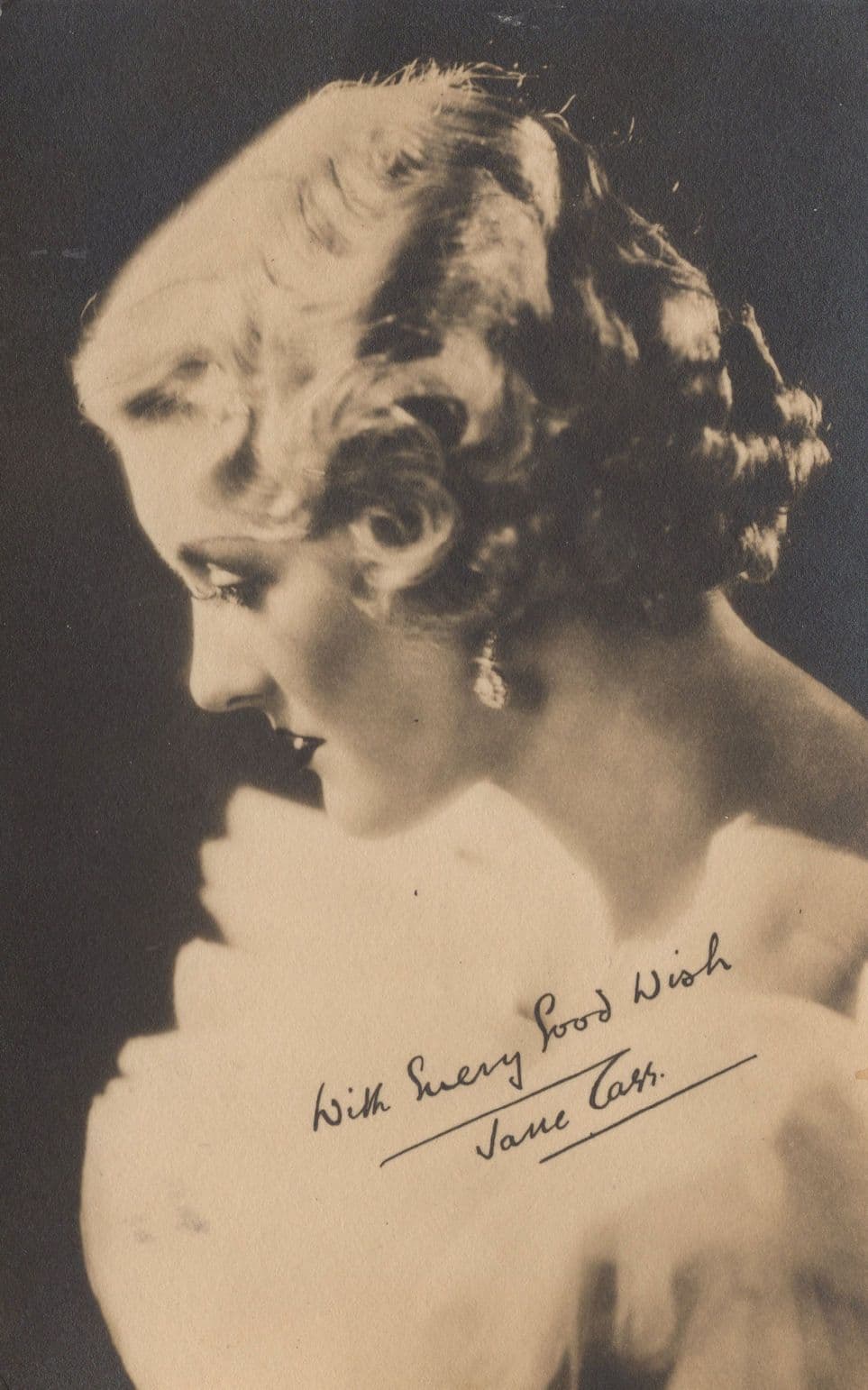 Pompeian Make Up Glamour Advertising Hand Signed Old Postcard