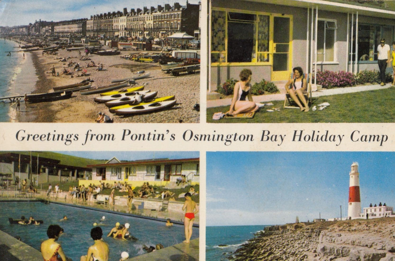 Pontins Holiday Camp Osmington Bay Weymouth Postcard