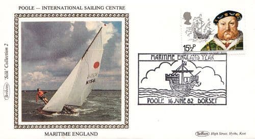 Poole Sailing Centre Maritime Benham First Day Cover