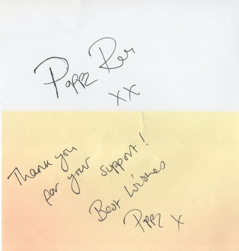 Poppy Roe Hijack Apple TV Series Hand Signed Card & More