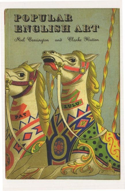 Popular English Art Noel Carrington WW2 1945 Book Postcard