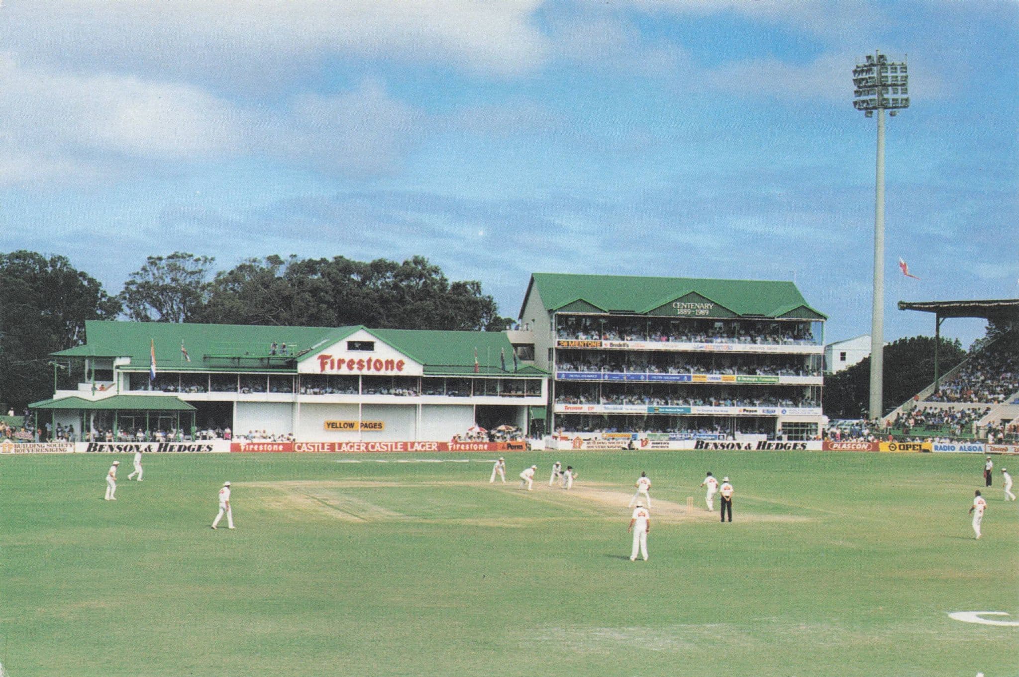 Port Elizabeth Cricket Ground Stunning Aerial South African Postcard