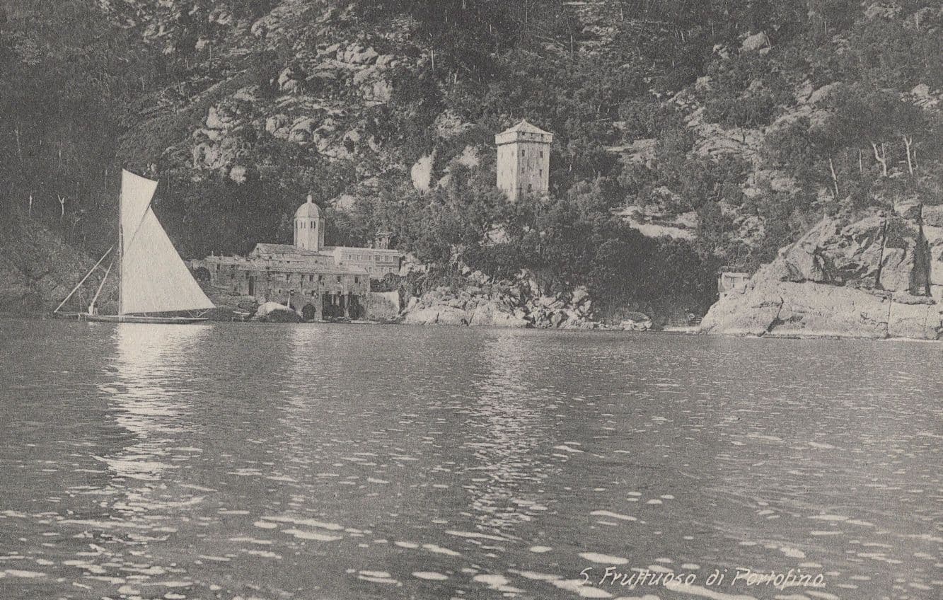 Portofino Camogli Sailing Boat Italy Old Postcard