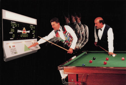 Pot Black Snooker TV Show Time Frame Willie Thorne Launch Press Photo