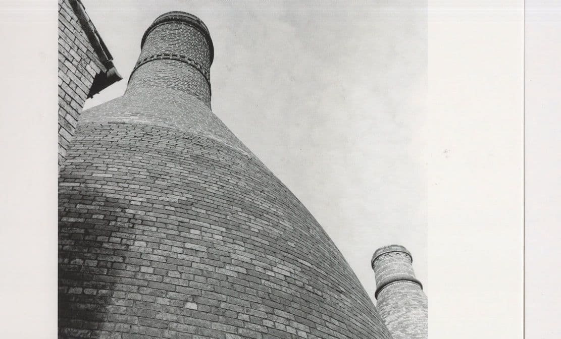 Pottery Kiln Stoke On Trent Award Photo Postcard
