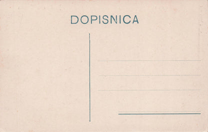 Pozdrav Iz Trogira Pogled S Mora River Croatia Antique Postcard