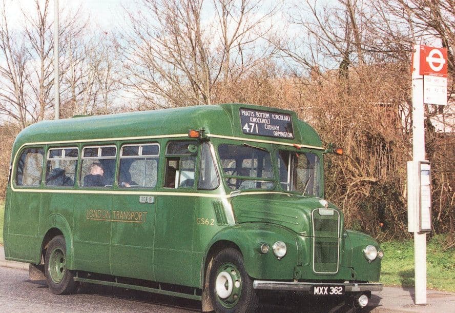 Pratts Bottom Knockholt Cudham Orpington Bromley 471 Bus Postcard