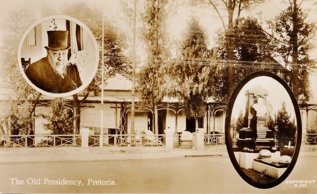 President Kruger Presidency Pretoria Old South Africa RPC Postcard
