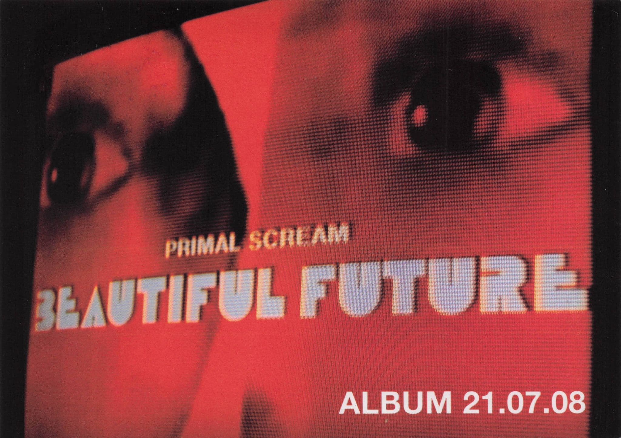 Primal Scream Beautiful Future Music CD Launch Rare Postcard