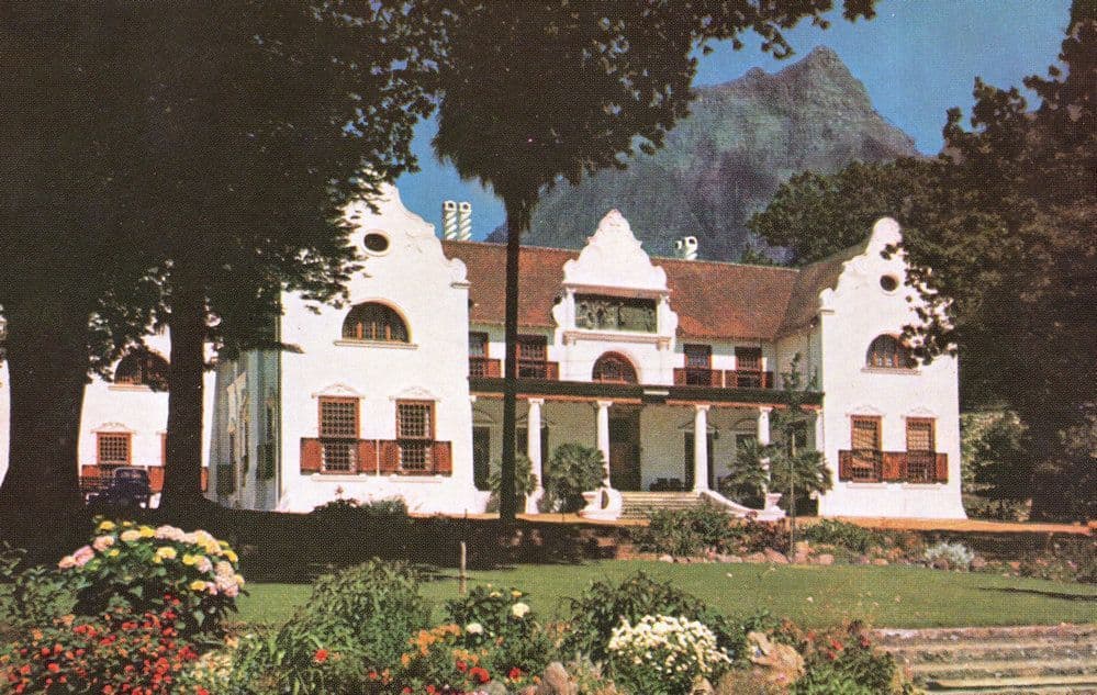 Prime Minsters Residence South Africa Cape Town Postcard