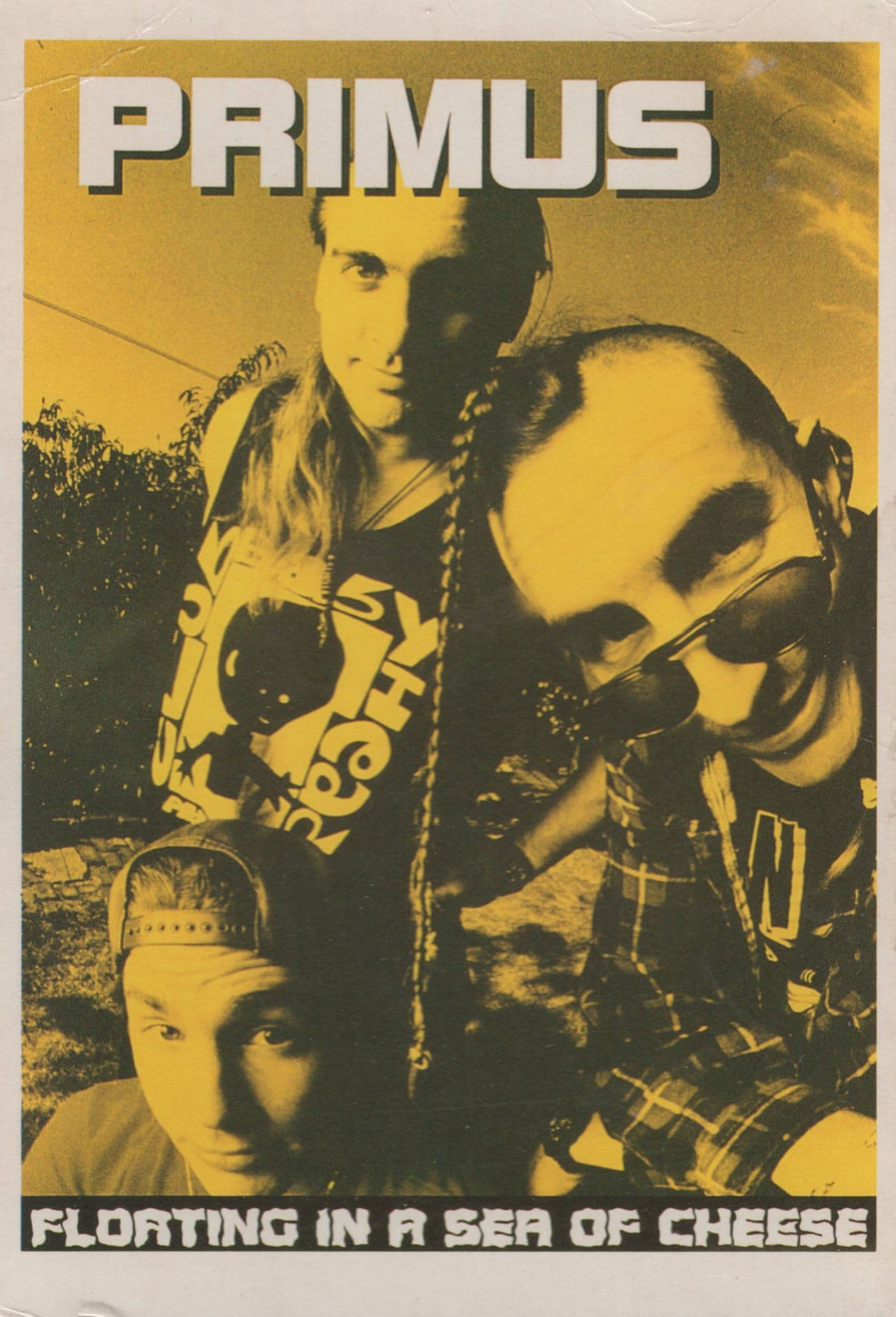 Primus Sea Of Cheese CD Advertising Postcard