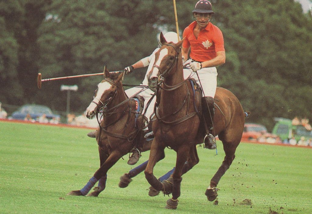 Prince Charles Horse Show Smith Lawn Windsor Postcard