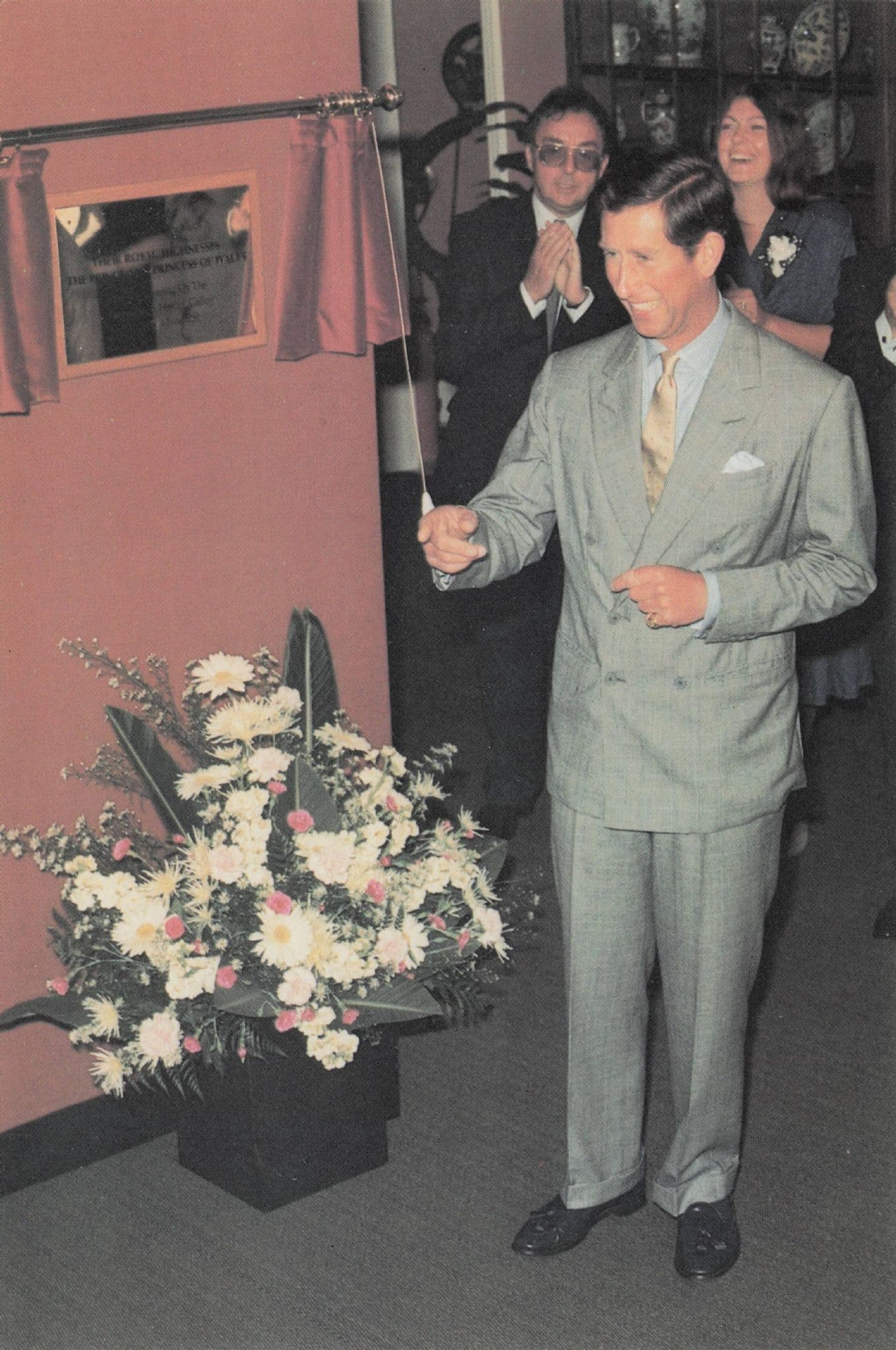 Prince Charles Opens Northampton Museum Extension 1989 Postcard