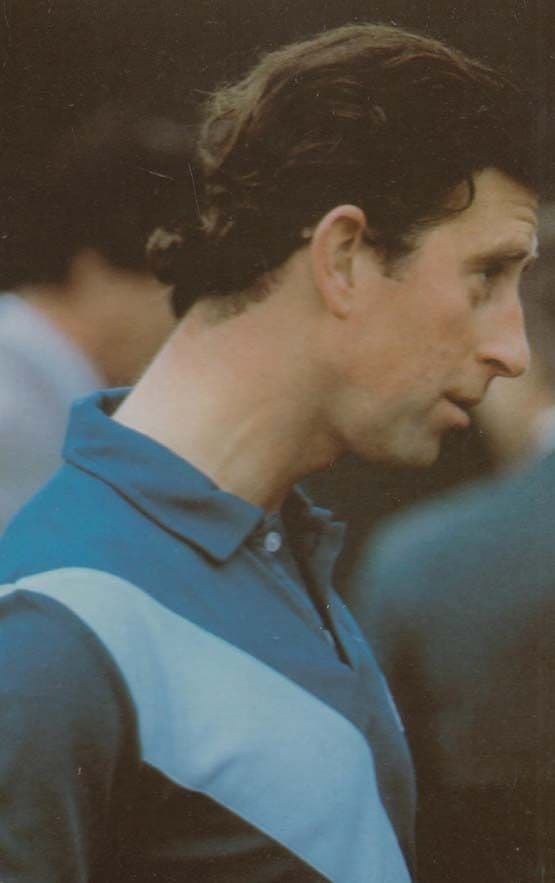 Prince Charles Serious Mood Windsor Smiths Lawn 1982 Royal Postcard