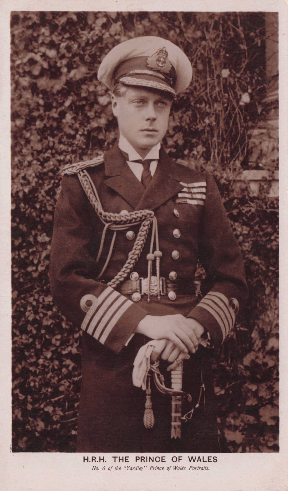 Prince Of Wales Yardley Soap No 6 Old RPC Advertising Postcard