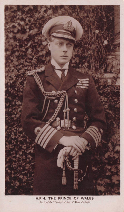 Prince Of Wales Yardley Soap No 6 Old RPC Advertising Postcard