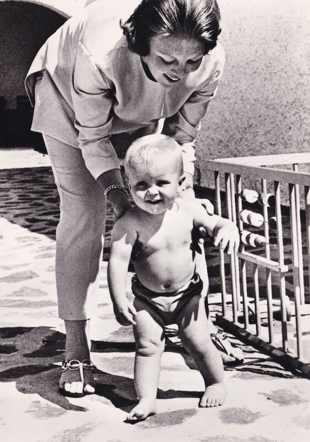 Prince Prins Willem William Play Pen Baby 1969 Postcard