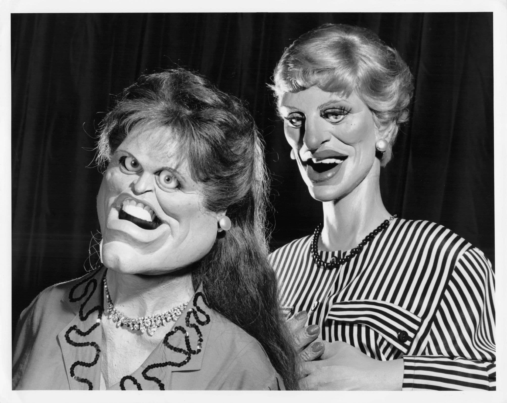Princess Diana Fergie Spitting Image Royal Puppets 10x8 ITV Press Photo