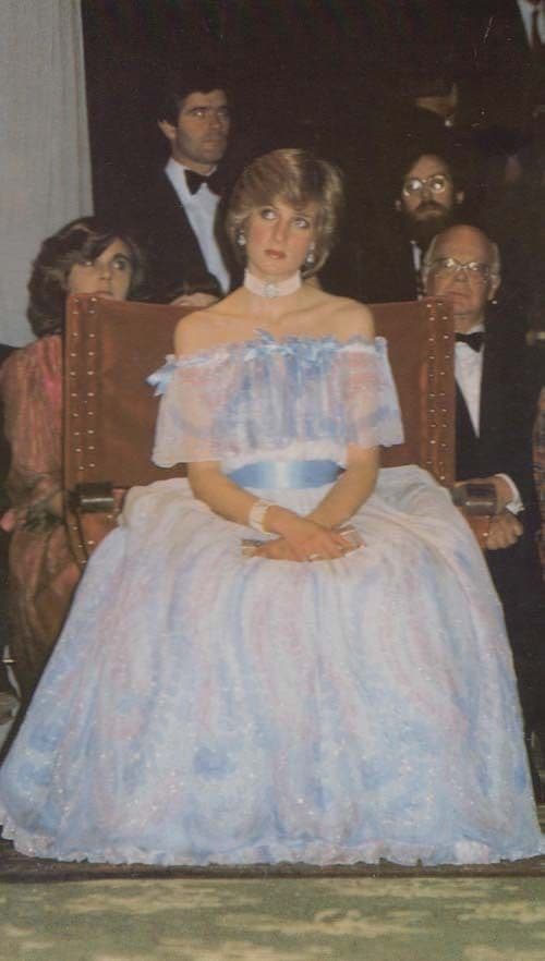 Princess Diana Opening Gonzaga Exhibition Victoria & Albert Rare Royal Postcard