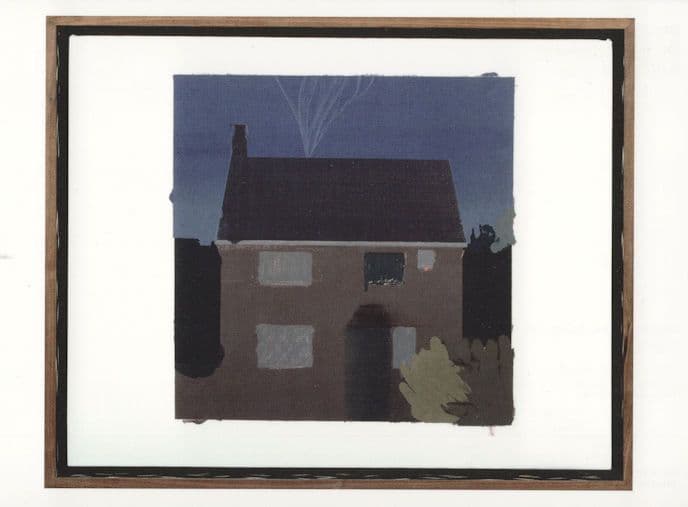Professor Humphrey Ocean Home Rare 2007 Painting Postcard