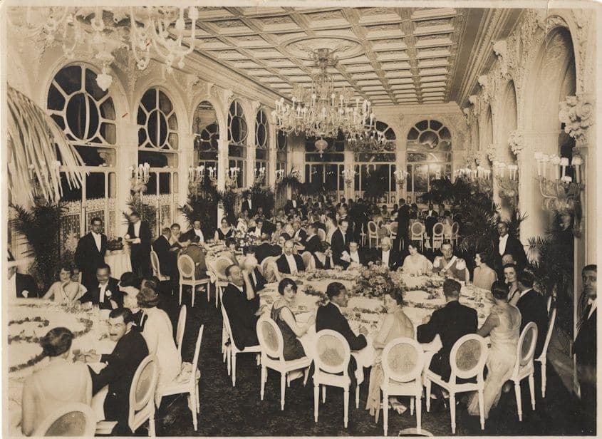 Prussian & French Ambassador Antique 10x8 Venice Signed History Old Photo