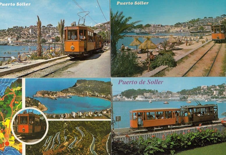 Puerto Soller Train 4x Spanish Postcard s