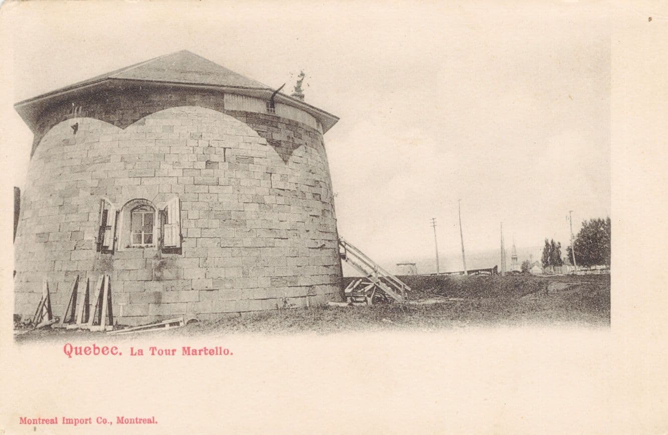 Quebec Montreal La Your Martello Antique 1903 Canada Postcard