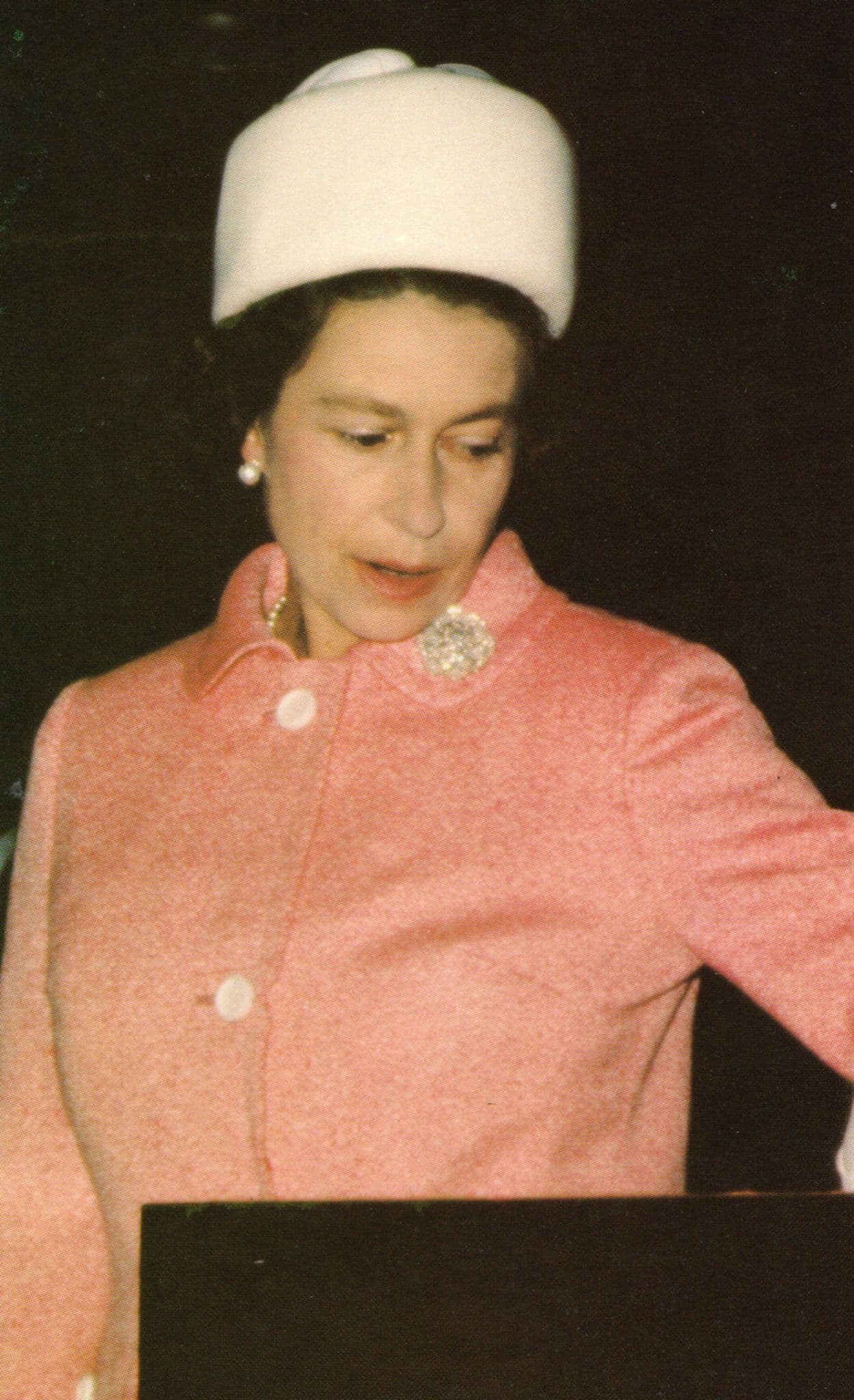 Queen Elizabeth II Royal Birthday in 1971 Rare Postcard